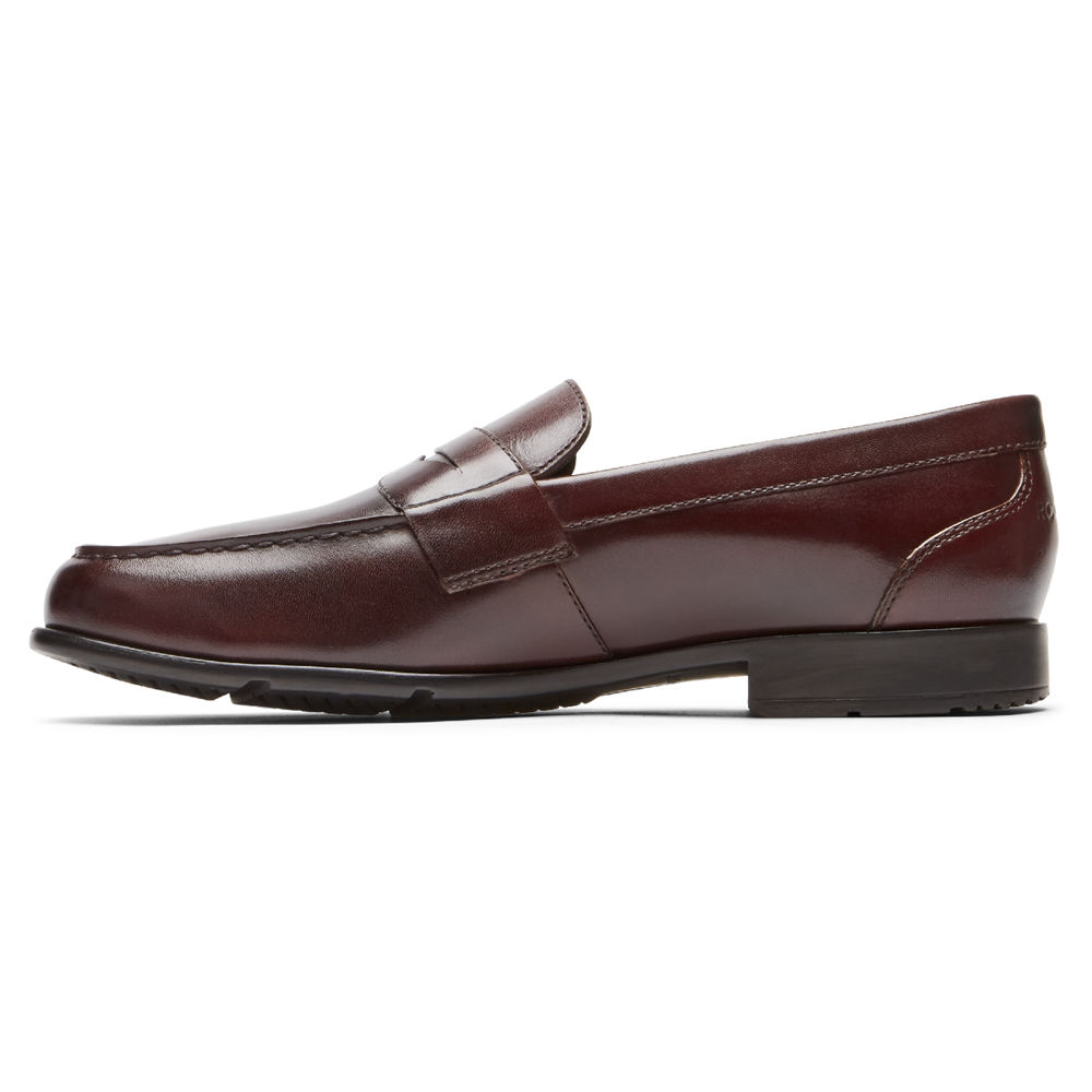 Rockport Loafers Herre Mørke Brune - Classic Penny - SFYL65483